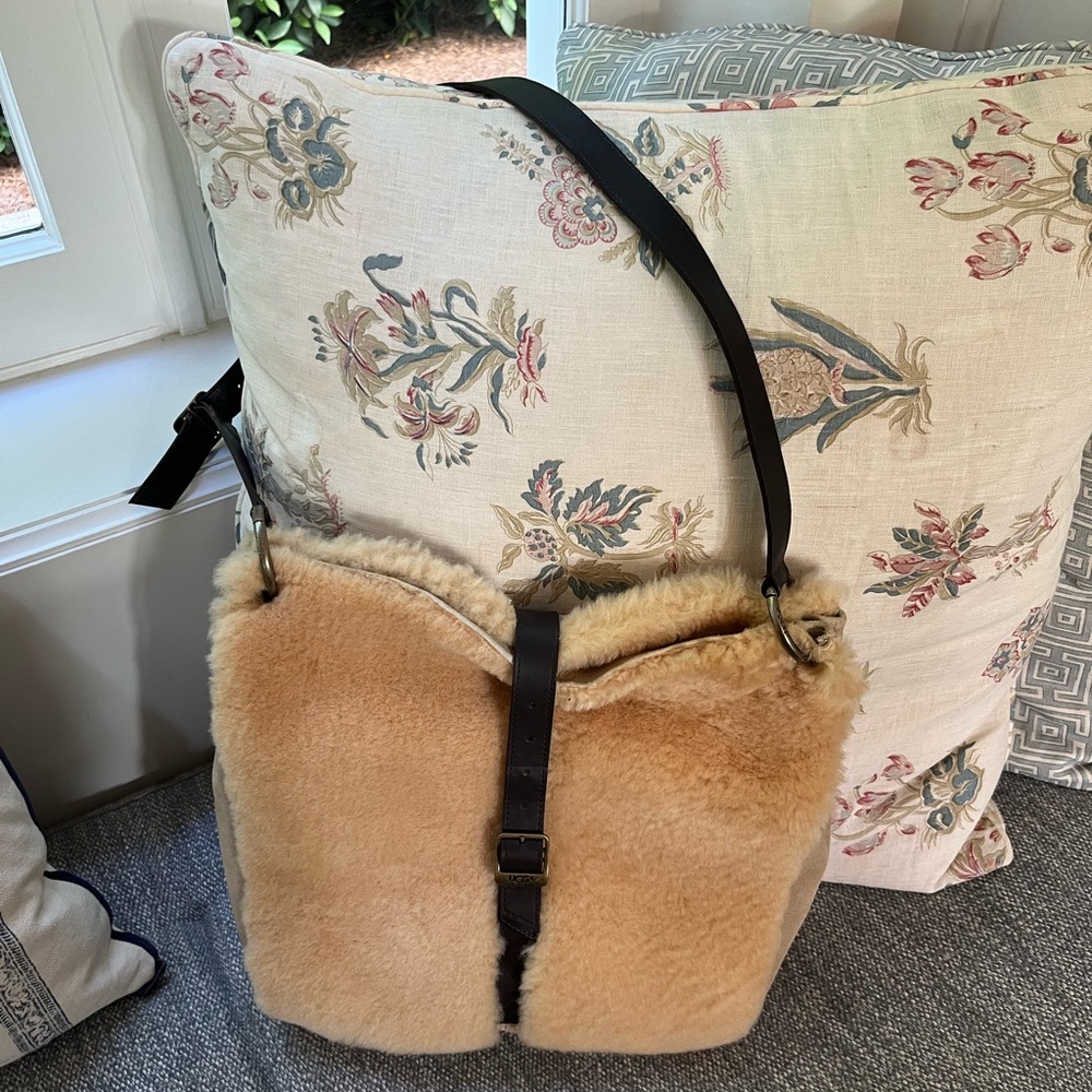 UGG Shearling Crossbody Bag